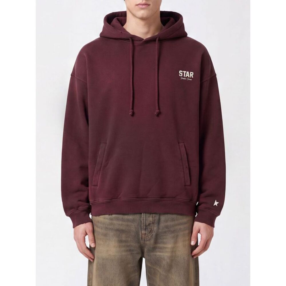 Golden Goose Sweatshirt Men Wine